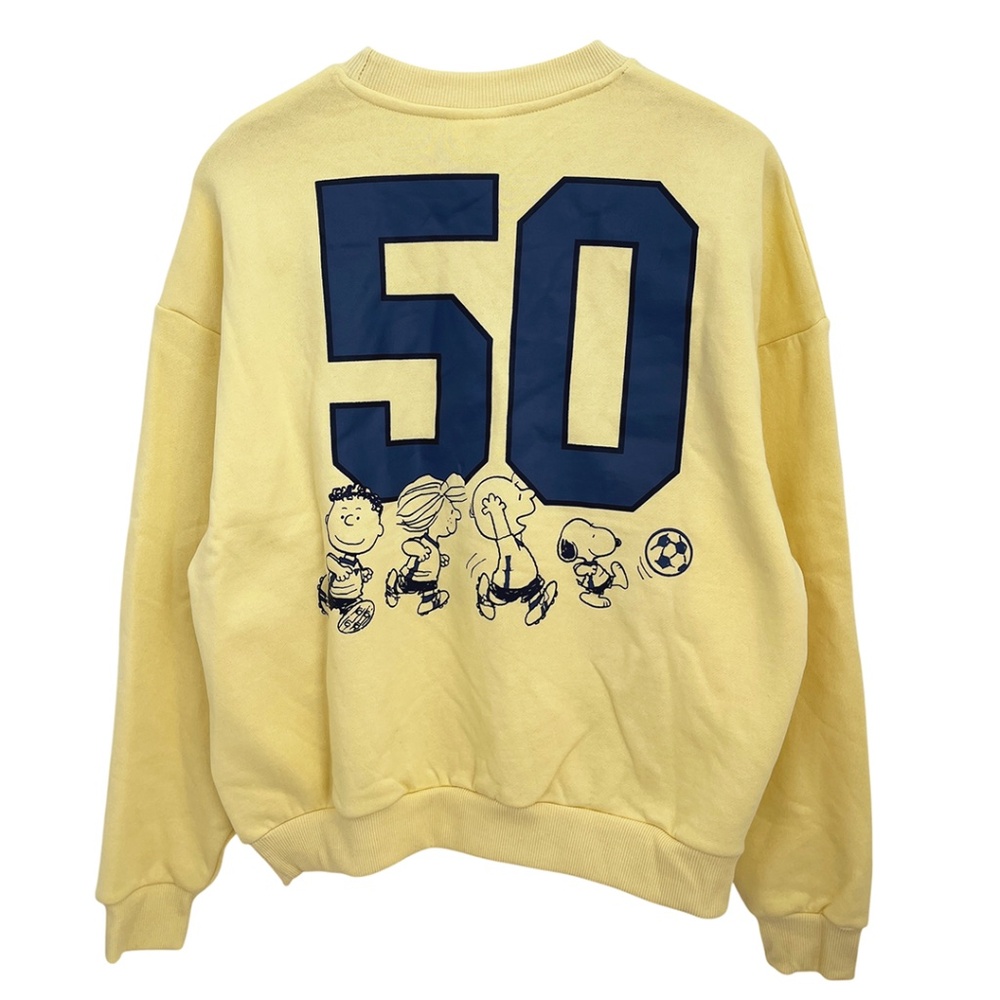 Peanuts Soccer Sweatshirt Women’s Small NWT - Picture 3 of 9